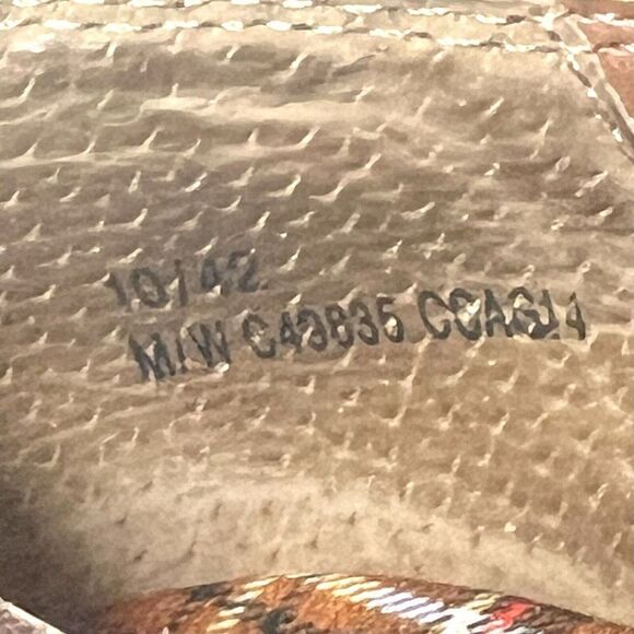 BOC Born Brown Leather Block Heel Slip On Pump Womens Size 10 M Shoes - Picture 10 of 12